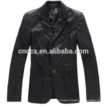 15PKPU04 fall winter fashion slim fit men pu jacket